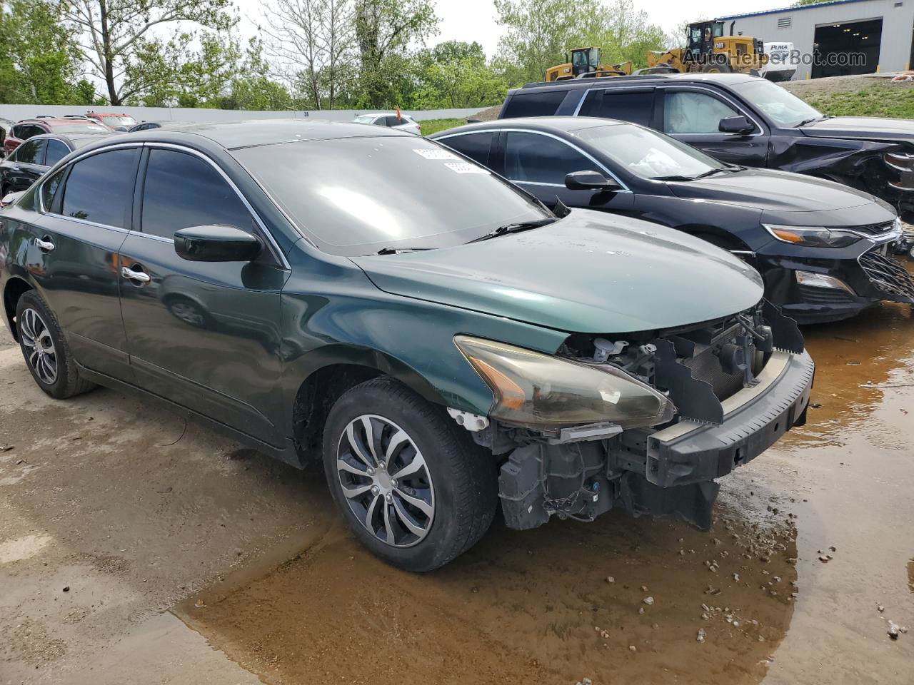 2015 Nissan Altima 2.5 Green vin: 1N4AL3AP1FC453243