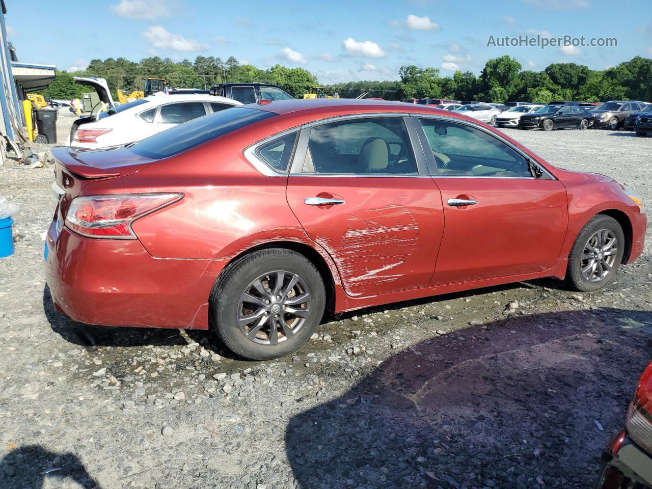 2015 Nissan Altima 2.5 Burgundy vin: 1N4AL3AP1FC462489