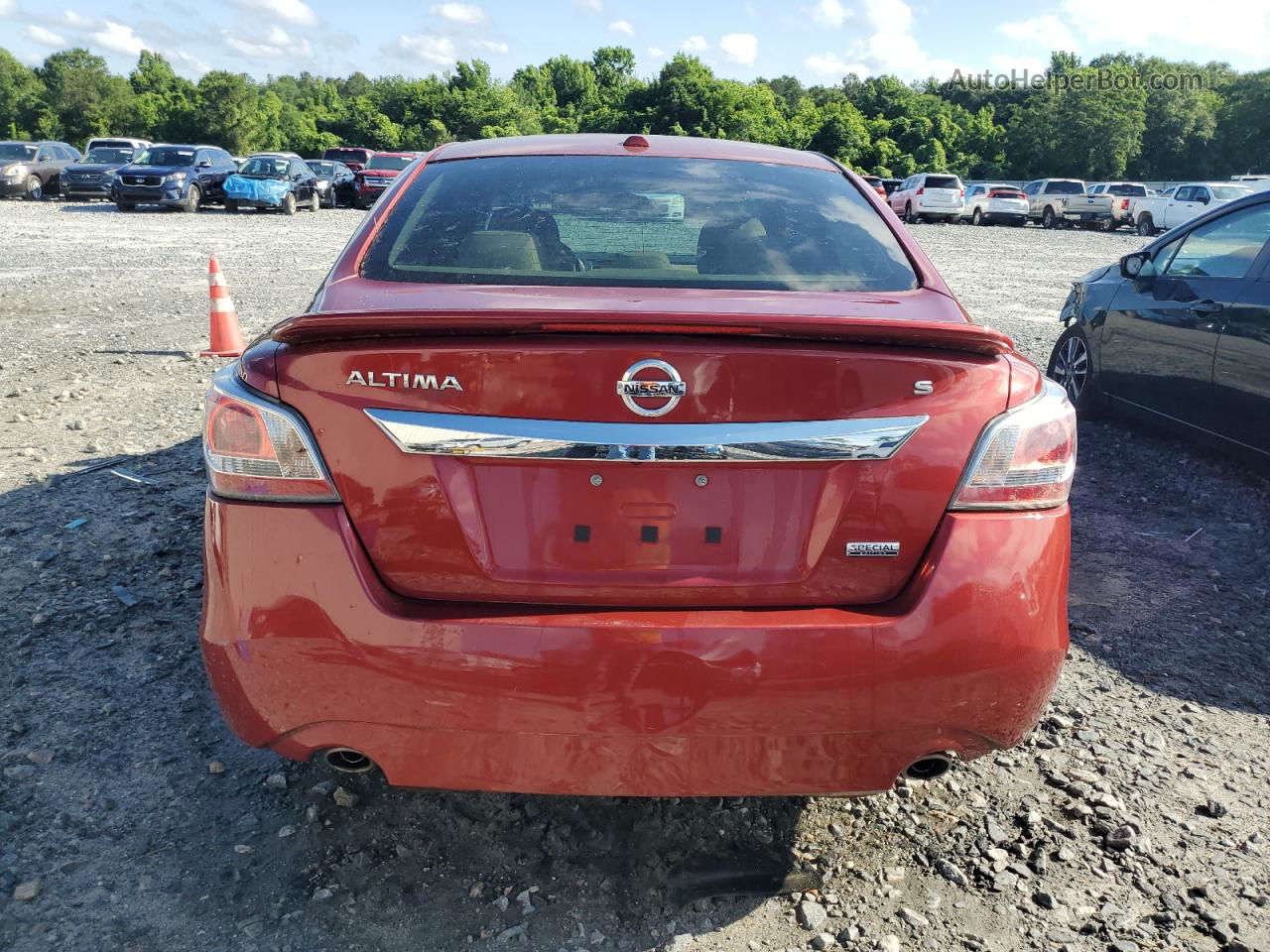 2015 Nissan Altima 2.5 Burgundy vin: 1N4AL3AP1FC462489