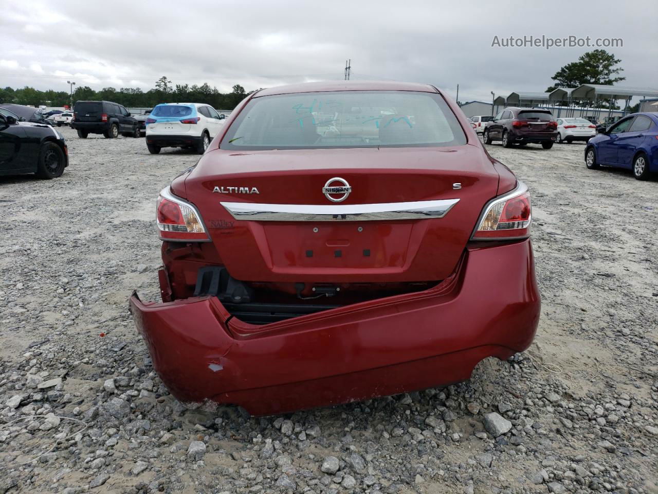 2015 Nissan Altima 2.5 Maroon vin: 1N4AL3AP1FC469426