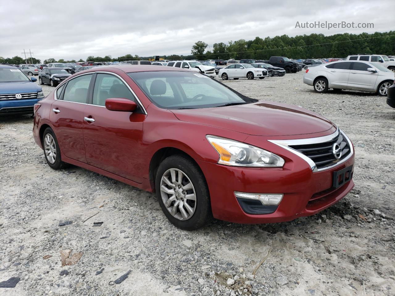 2015 Nissan Altima 2.5 Maroon vin: 1N4AL3AP1FC469426