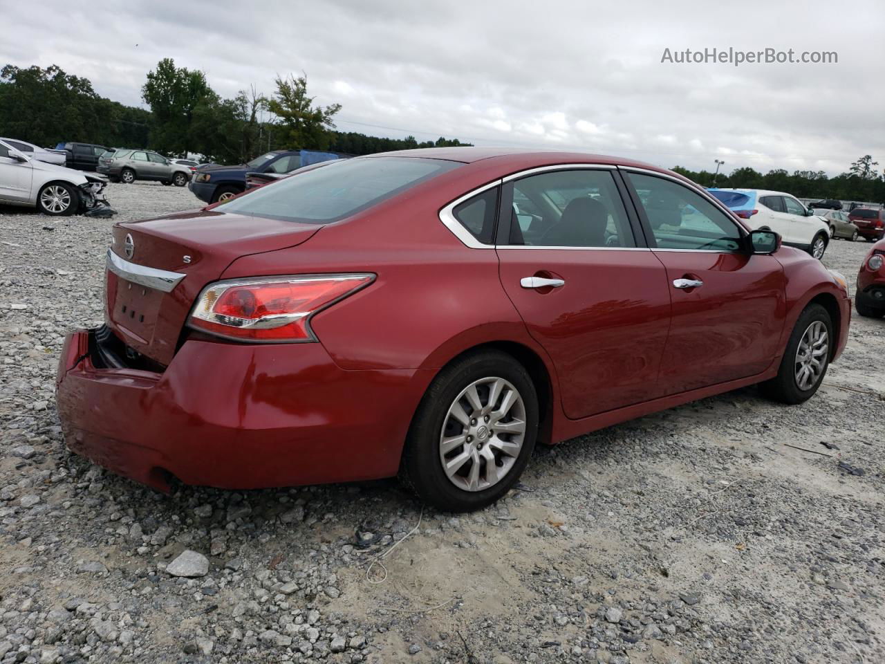 2015 Nissan Altima 2.5 Maroon vin: 1N4AL3AP1FC469426