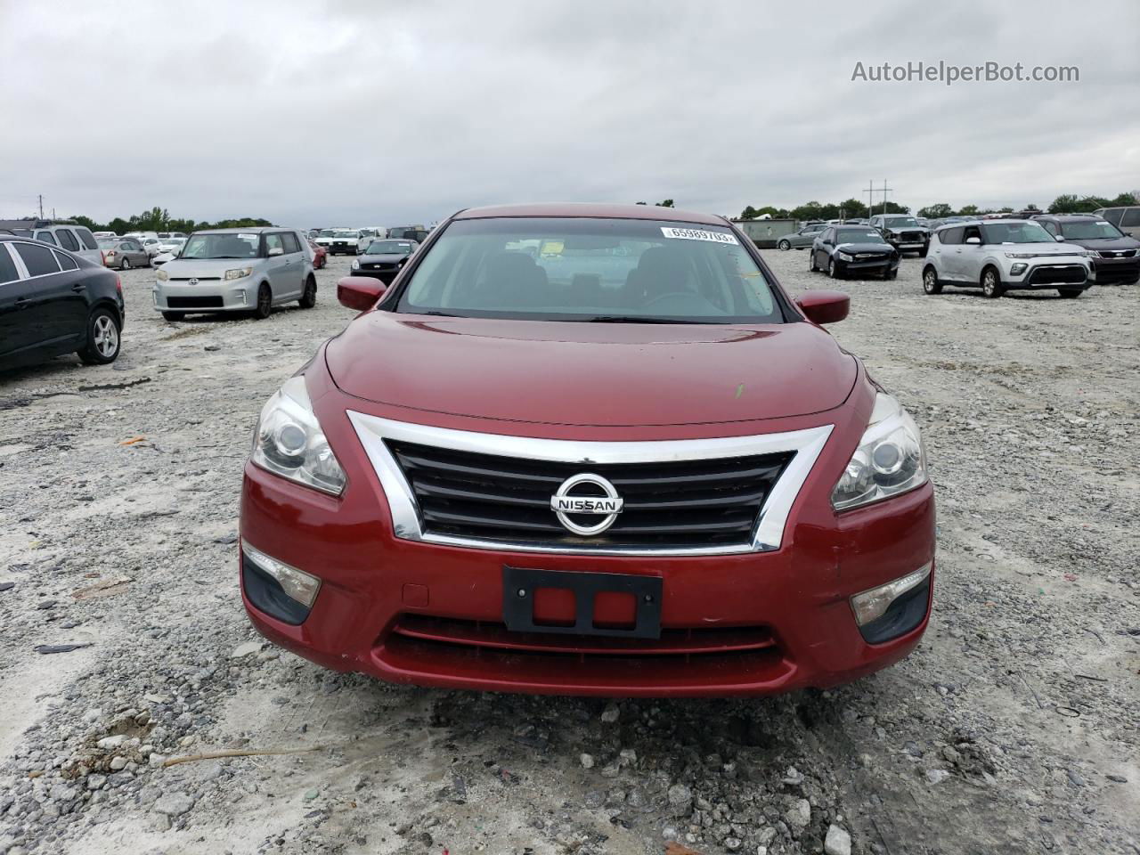 2015 Nissan Altima 2.5 Maroon vin: 1N4AL3AP1FC469426