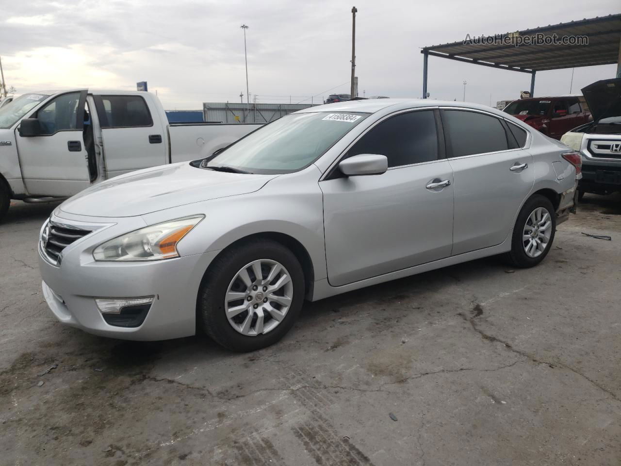 2015 Nissan Altima 2.5 Silver vin: 1N4AL3AP1FC473430