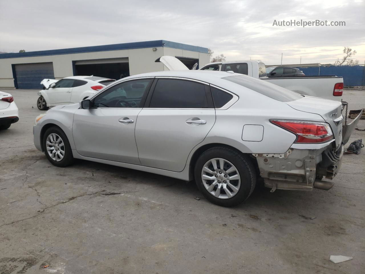 2015 Nissan Altima 2.5 Silver vin: 1N4AL3AP1FC473430