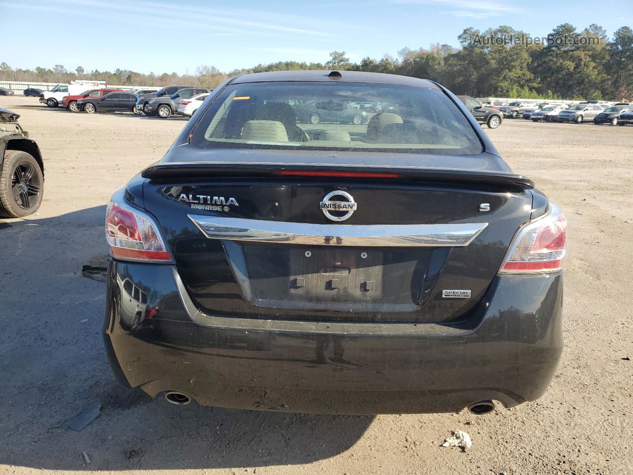 2015 Nissan Altima 2.5 Black vin: 1N4AL3AP1FC583474