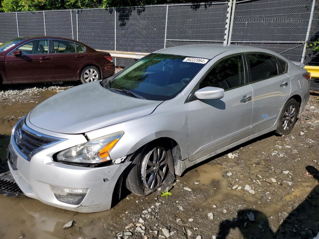 2015 Nissan Altima 2.5 Silver vin: 1N4AL3AP1FC594040