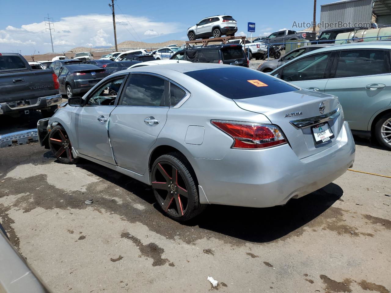 2015 Nissan Altima 2.5 Серебряный vin: 1N4AL3AP1FN307901