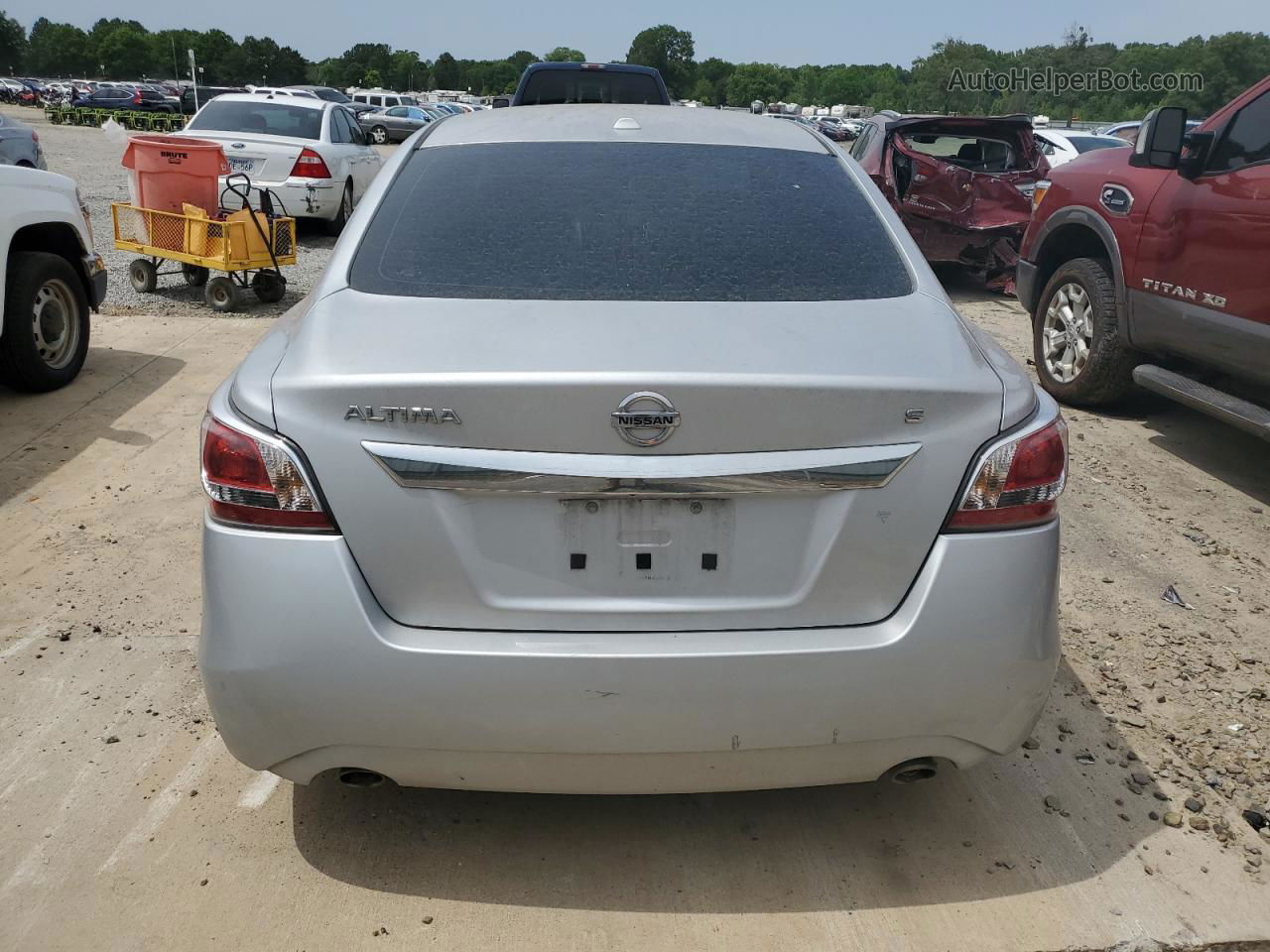 2015 Nissan Altima 2.5 Silver vin: 1N4AL3AP1FN317439