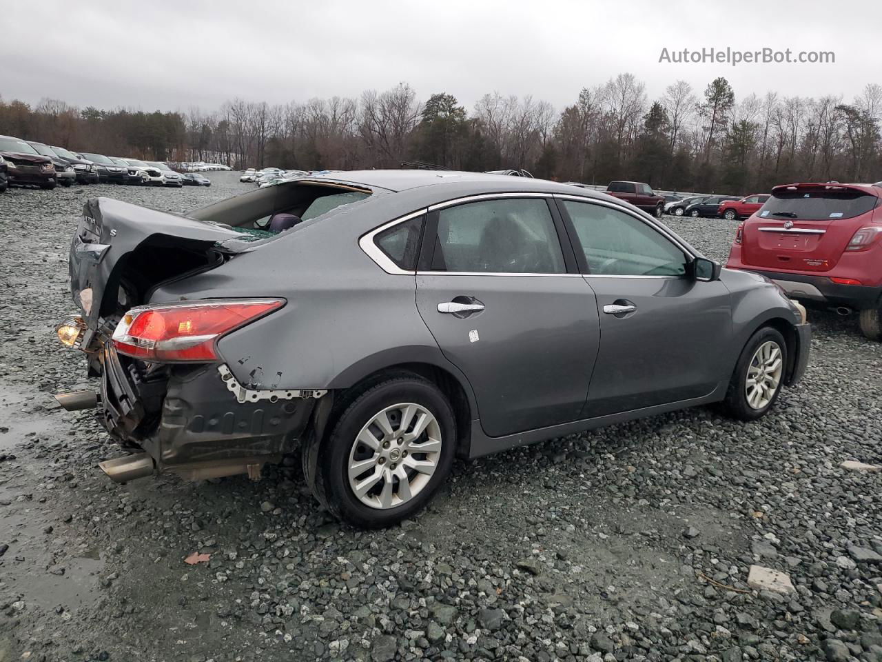 2015 Nissan Altima 2.5 Серый vin: 1N4AL3AP1FN326223