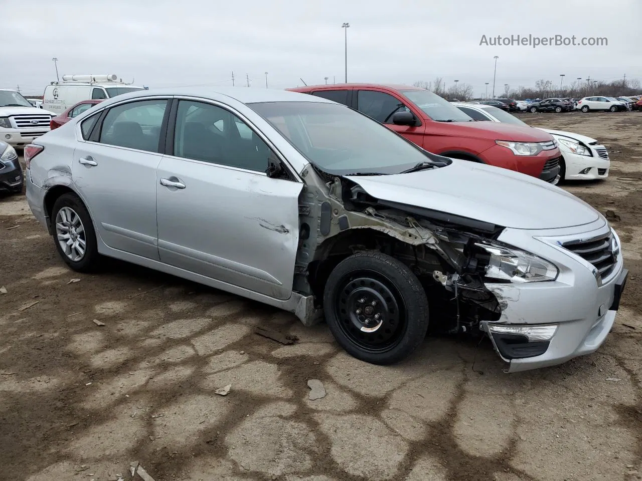 2015 Nissan Altima 2.5 Silver vin: 1N4AL3AP1FN326688