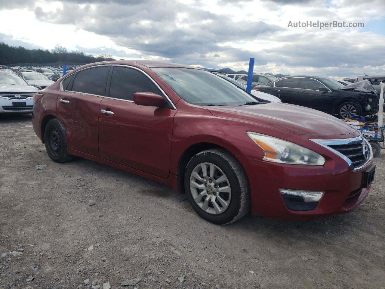 2015 Nissan Altima 2.5 Maroon vin: 1N4AL3AP1FN331681