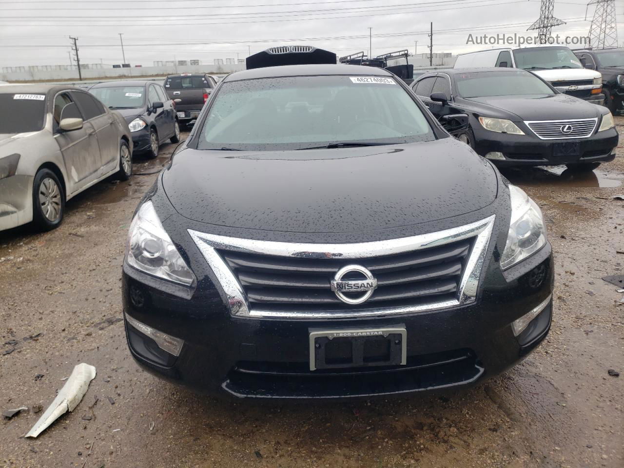 2015 Nissan Altima 2.5 Black vin: 1N4AL3AP1FN370710