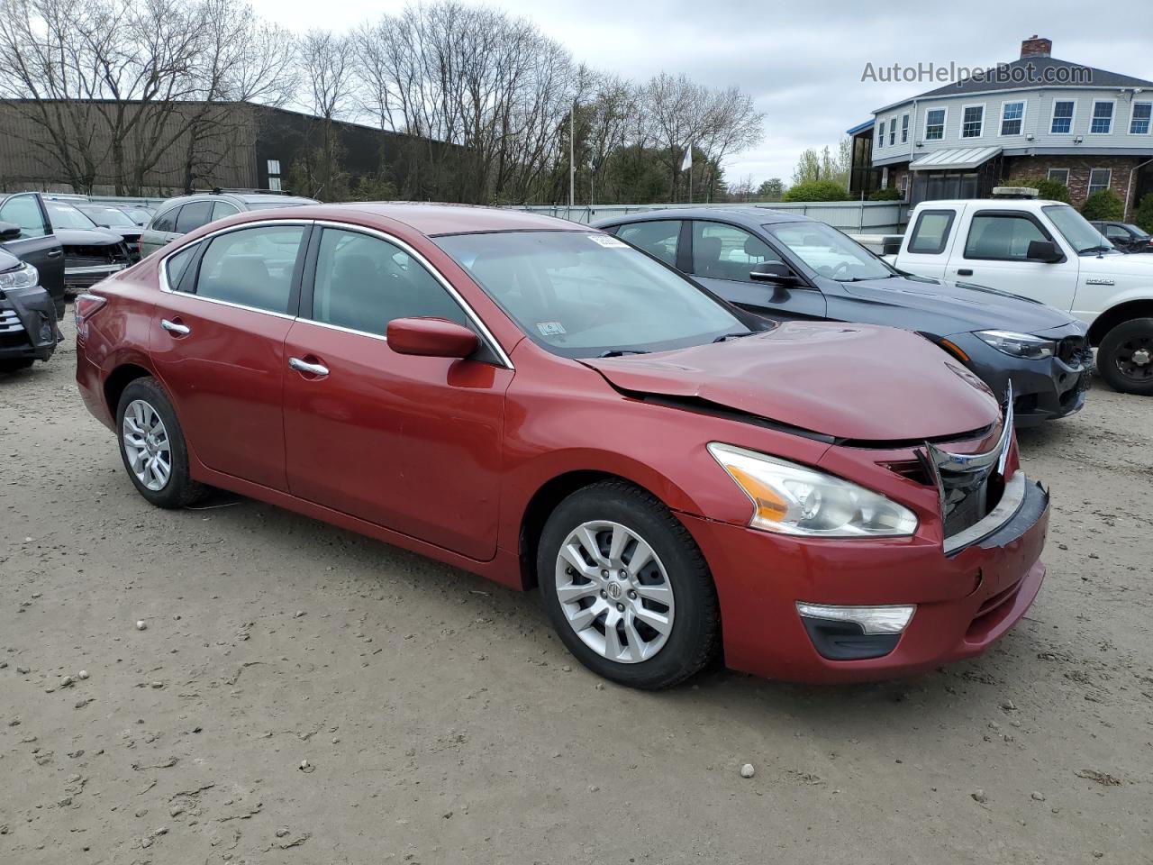 2015 Nissan Altima 2.5 Red vin: 1N4AL3AP1FN372859