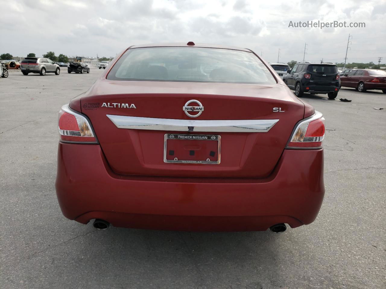 2015 Nissan Altima 2.5 Red vin: 1N4AL3AP1FN380847