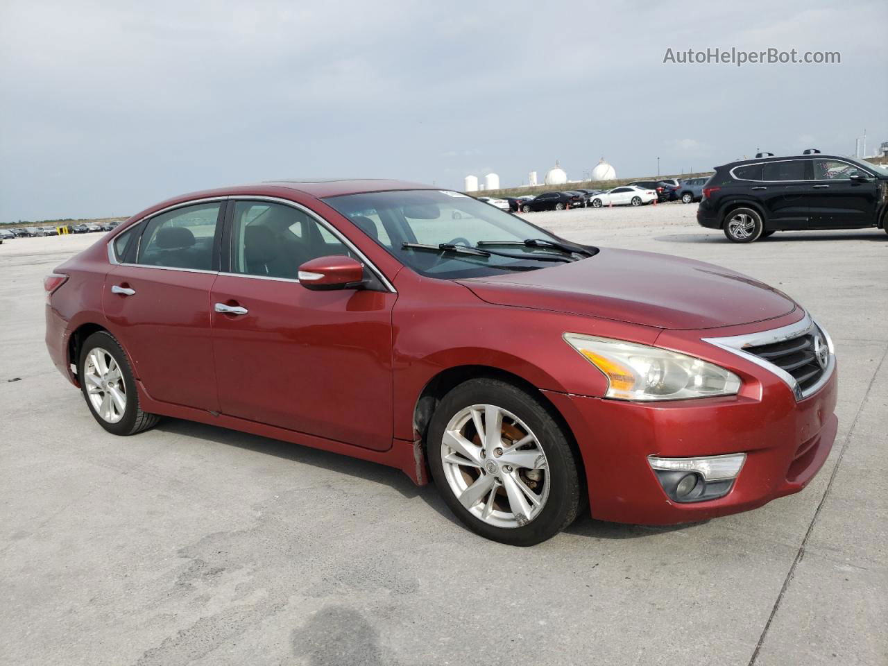 2015 Nissan Altima 2.5 Красный vin: 1N4AL3AP1FN380847