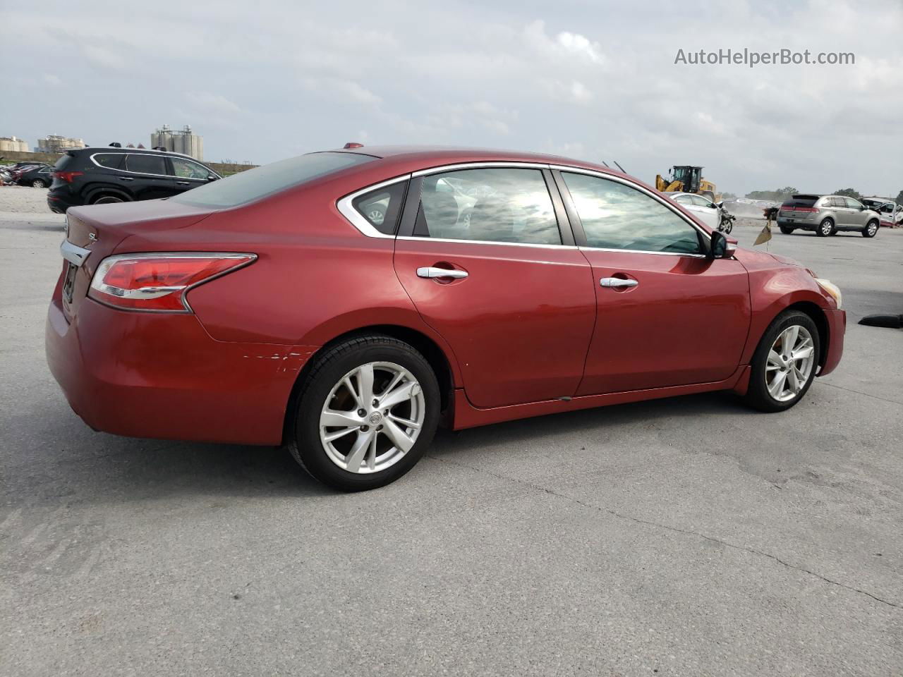 2015 Nissan Altima 2.5 Красный vin: 1N4AL3AP1FN380847