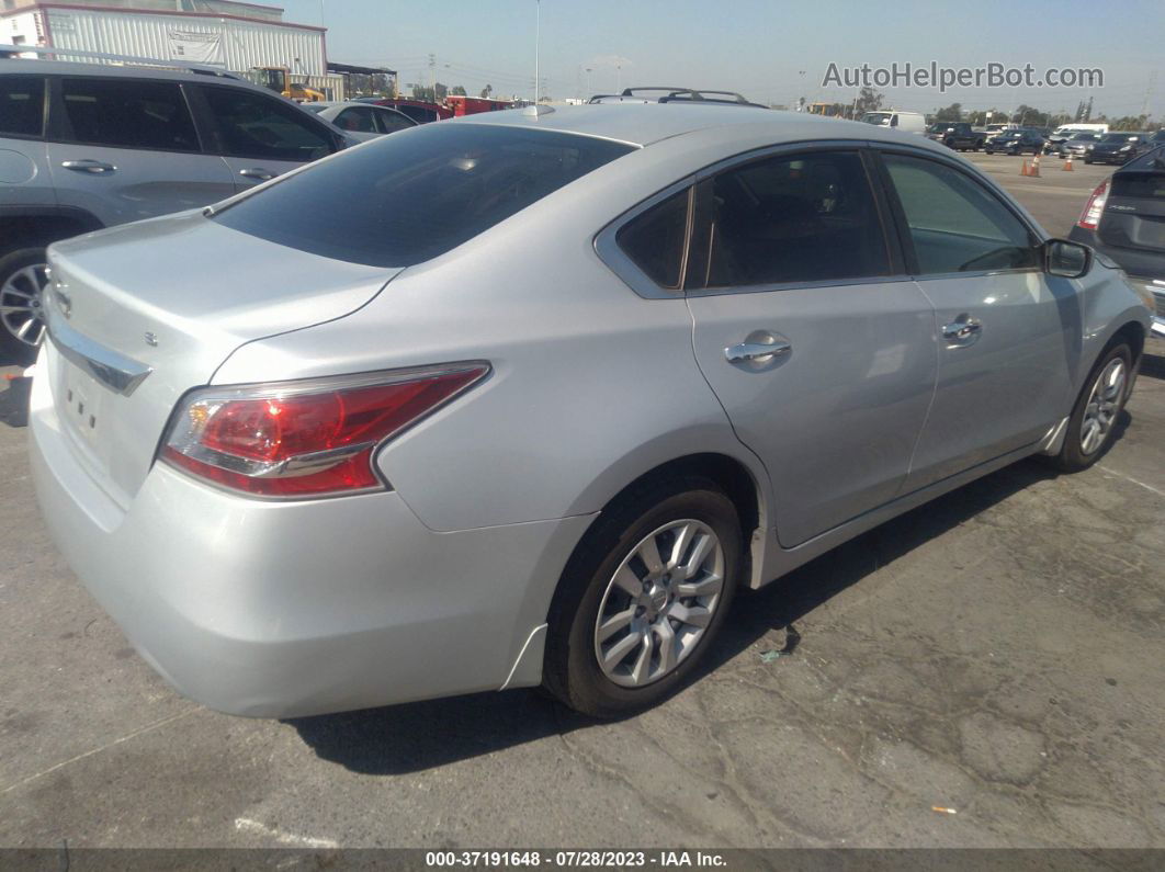 2015 Nissan Altima 2.5 S Silver vin: 1N4AL3AP1FN402619