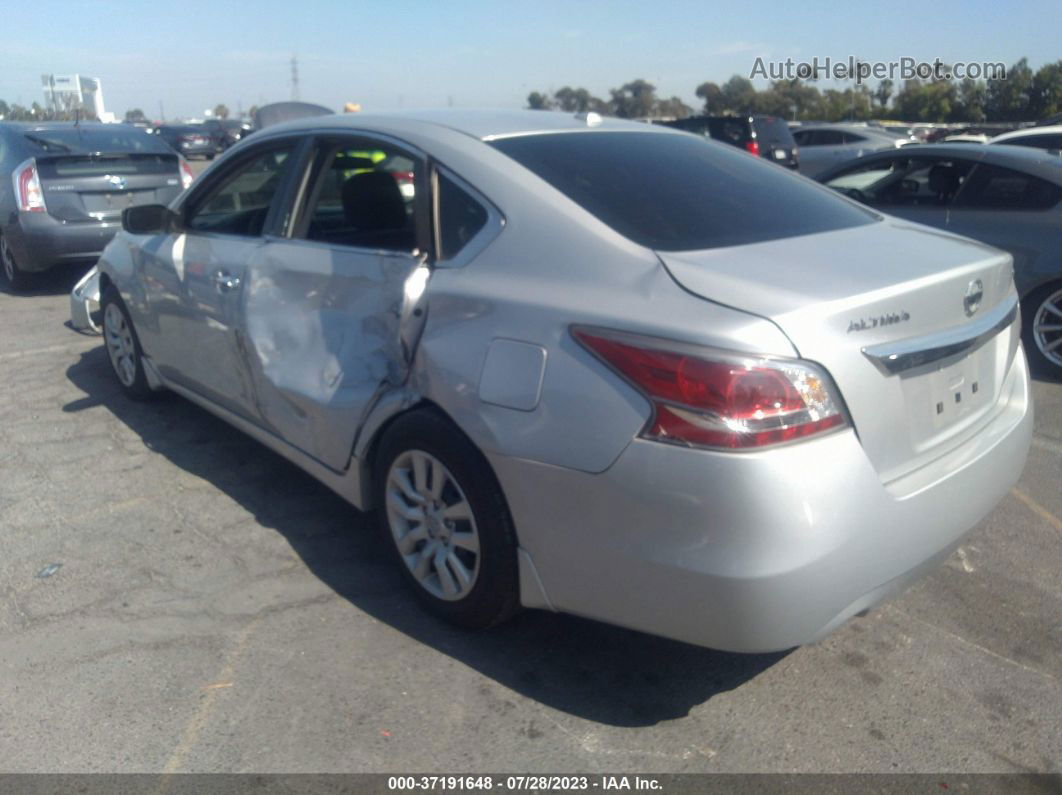 2015 Nissan Altima 2.5 S Серебряный vin: 1N4AL3AP1FN402619