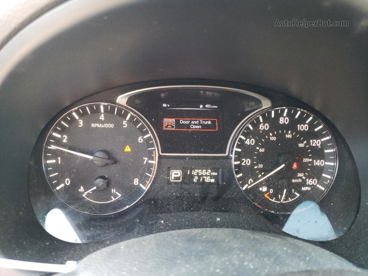 2015 Nissan Altima 2.5 Угольный vin: 1N4AL3AP1FN867255