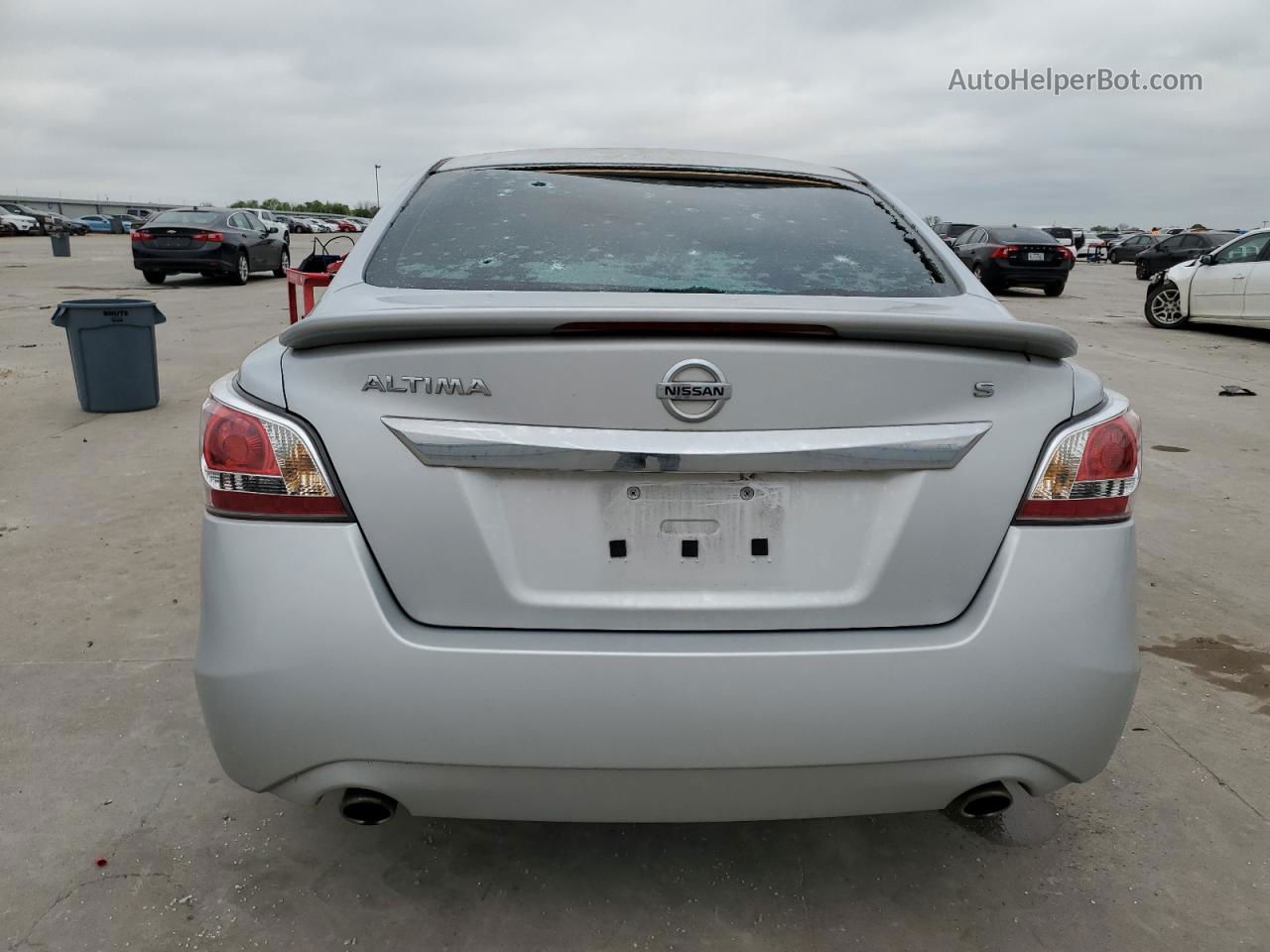 2015 Nissan Altima 2.5 Silver vin: 1N4AL3AP1FN869006