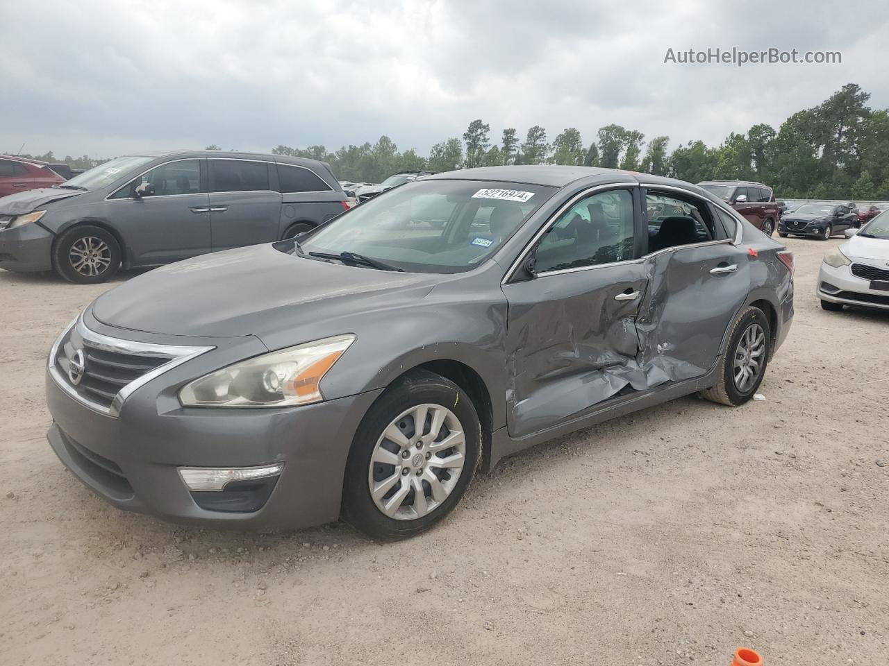 2015 Nissan Altima 2.5 Gray vin: 1N4AL3AP1FN871662