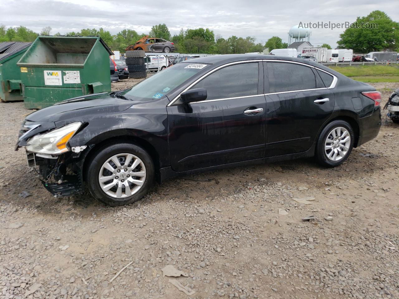 2015 Nissan Altima 2.5 Black vin: 1N4AL3AP1FN872990