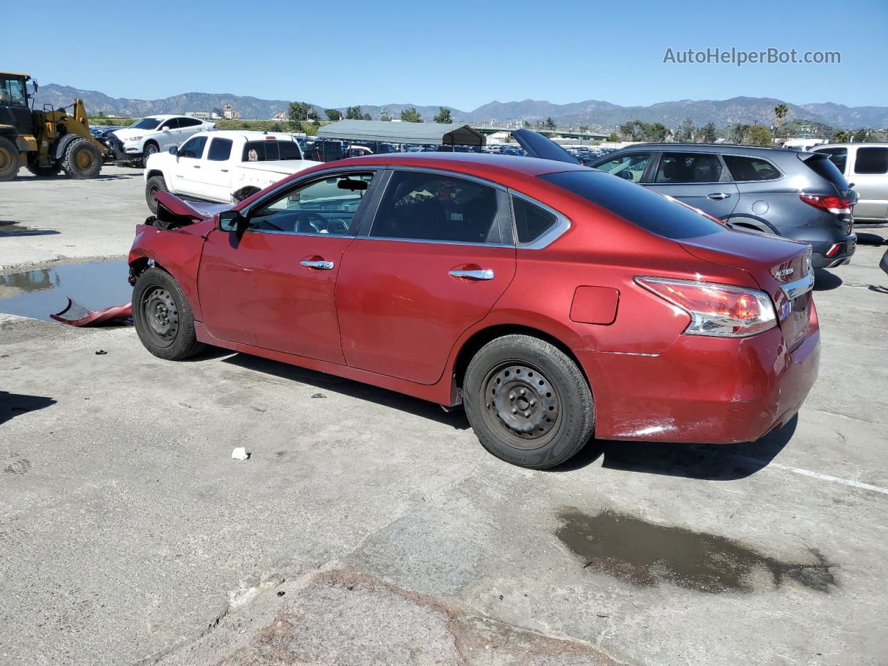 2015 Nissan Altima 2.5 Burgundy vin: 1N4AL3AP1FN890244