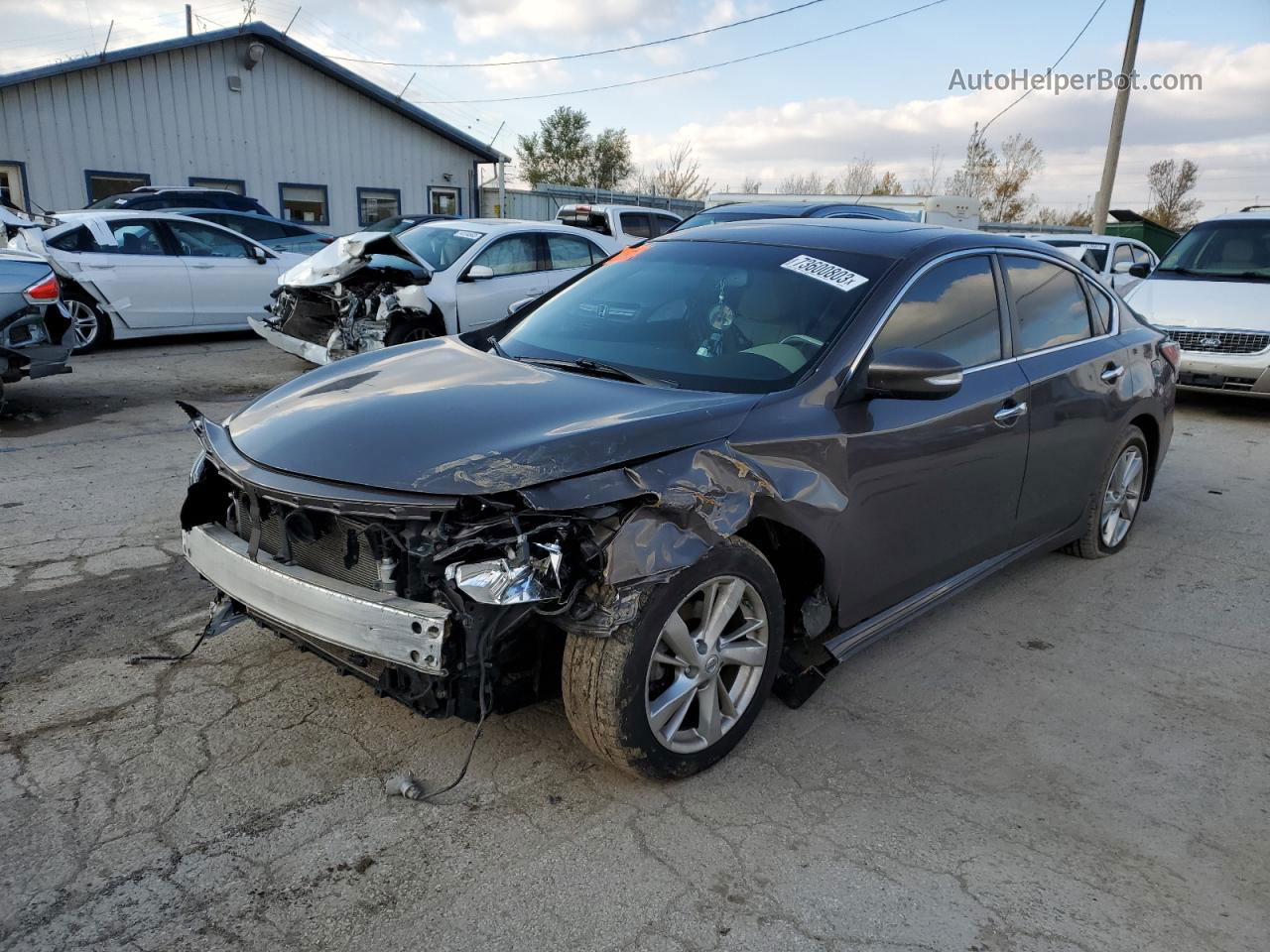 2015 Nissan Altima 2.5 Gray vin: 1N4AL3AP1FN908094