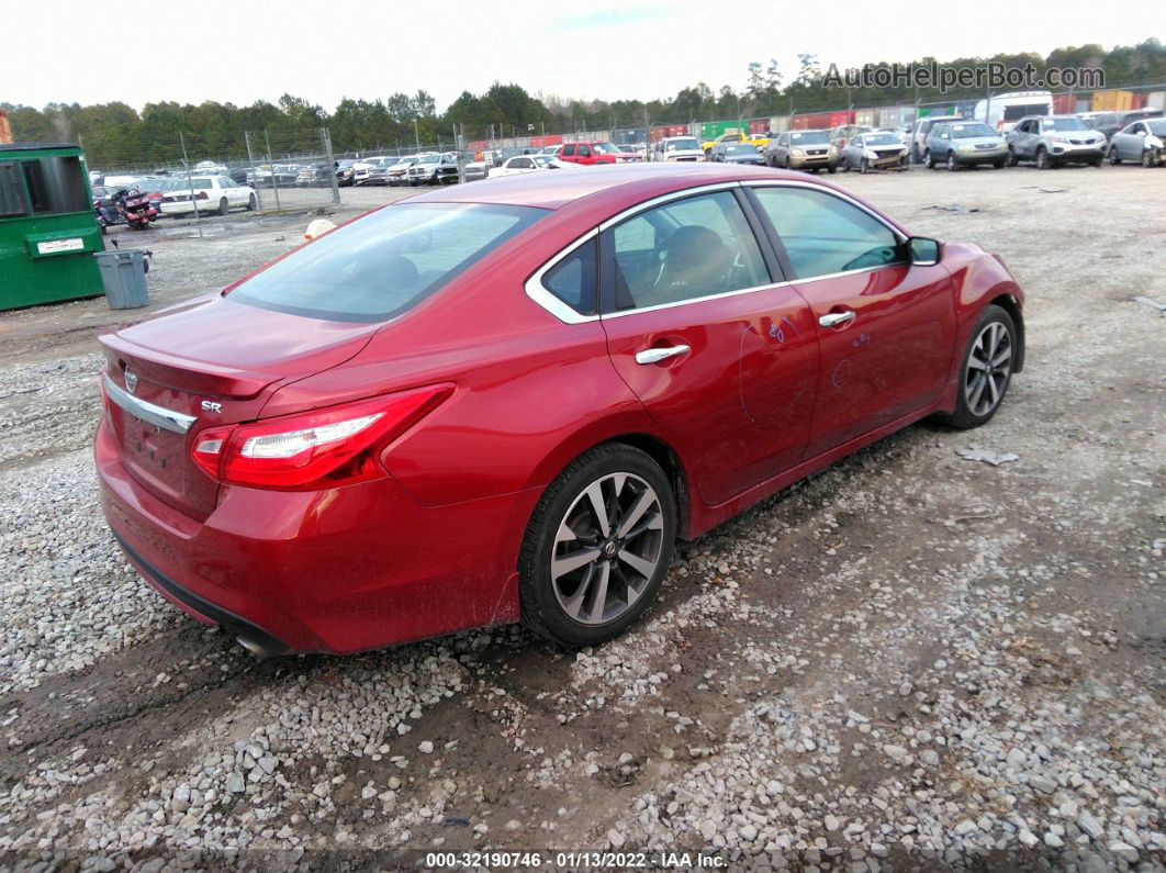 2016 Nissan Altima 2.5 Sr Burgundy vin: 1N4AL3AP1GC117884