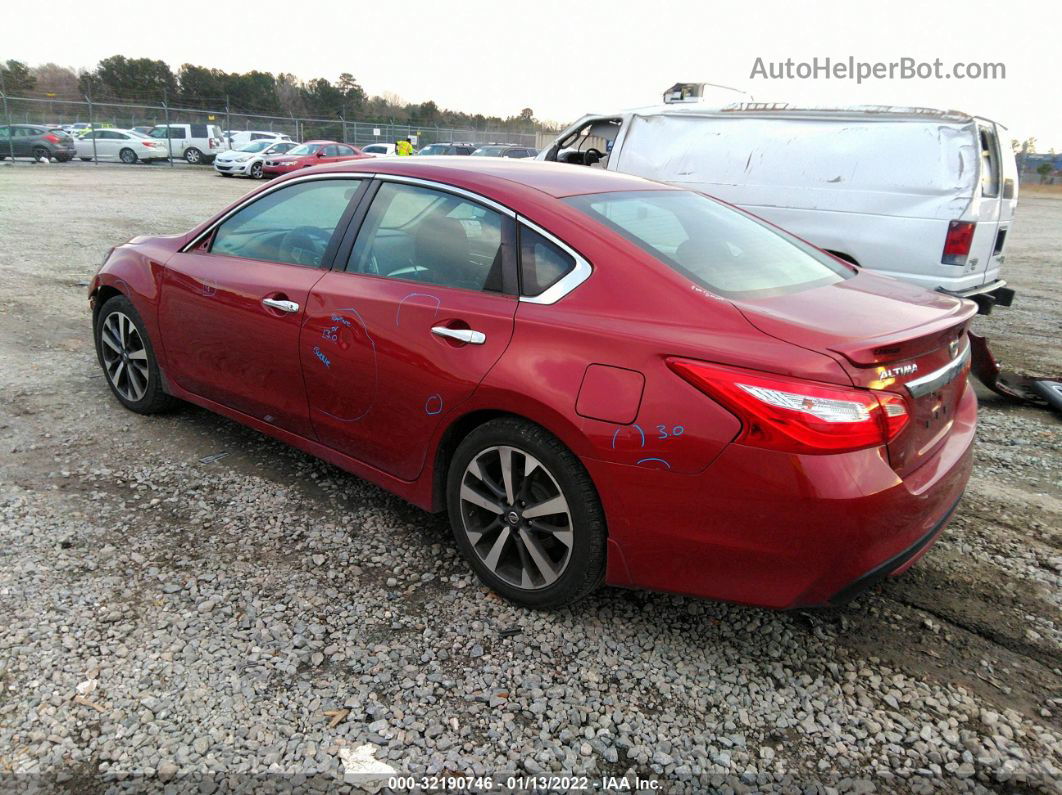 2016 Nissan Altima 2.5 Sr Burgundy vin: 1N4AL3AP1GC117884