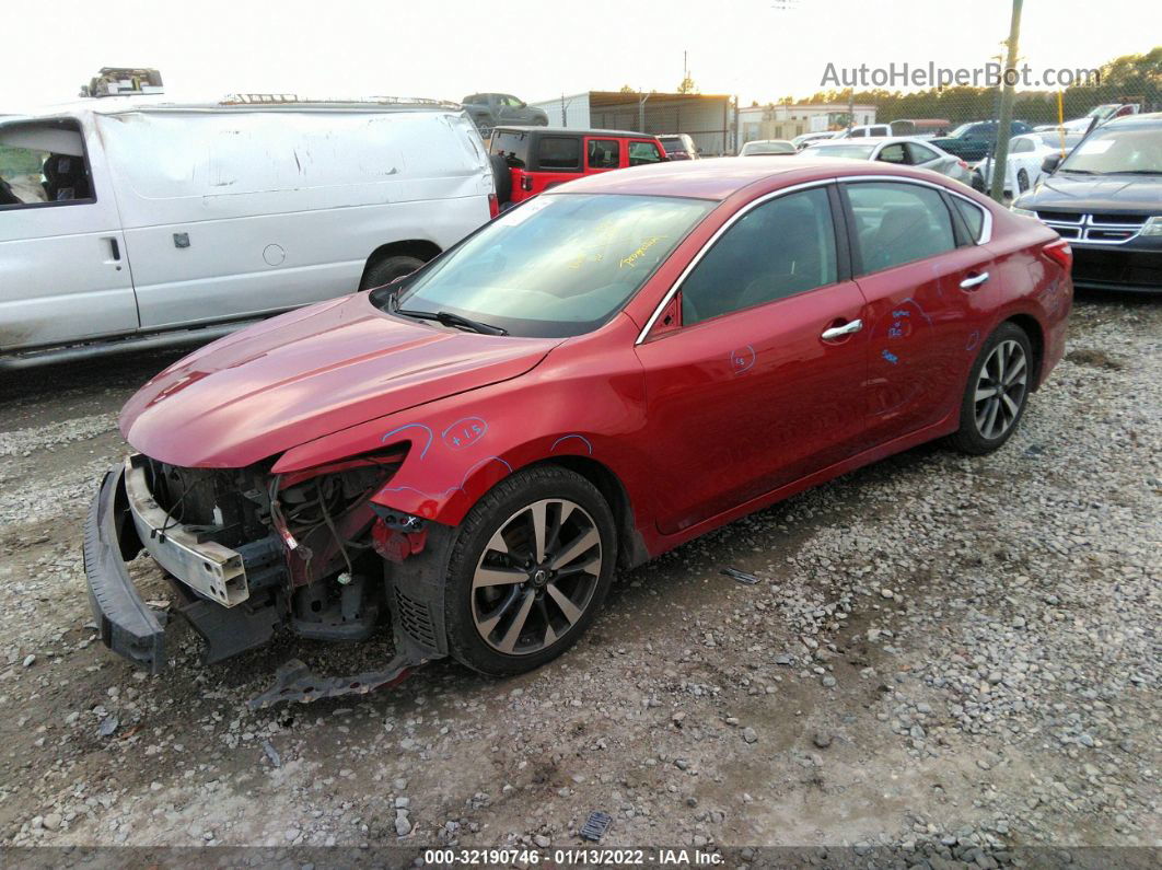 2016 Nissan Altima 2.5 Sr Burgundy vin: 1N4AL3AP1GC117884