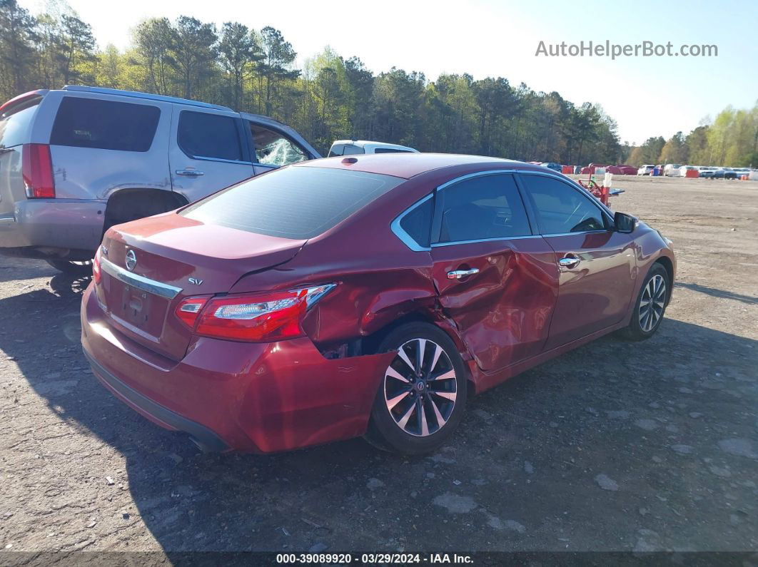 2016 Nissan Altima 2.5 Sv Red vin: 1N4AL3AP1GC145944