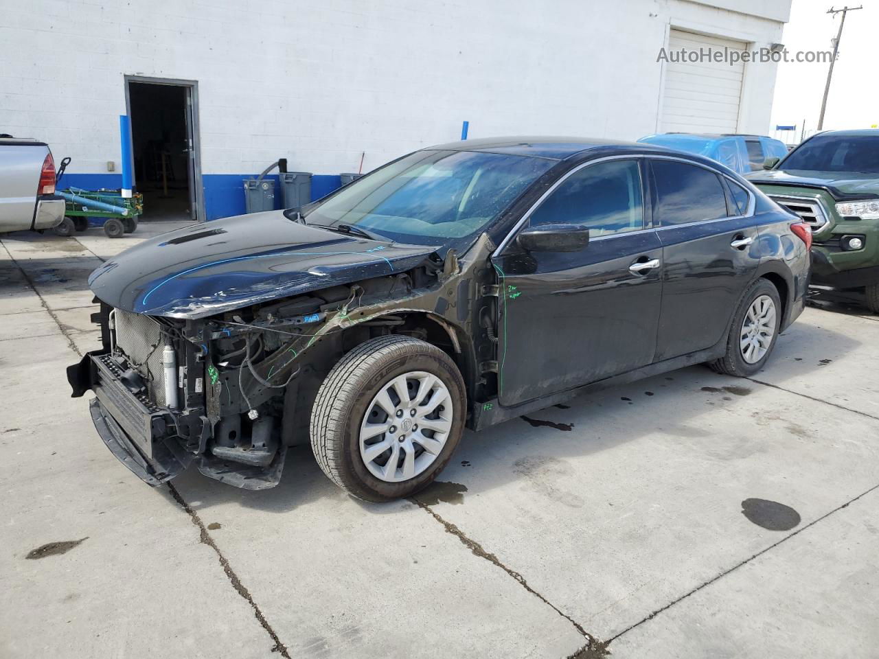 2016 Nissan Altima 2.5 Черный vin: 1N4AL3AP1GC152781