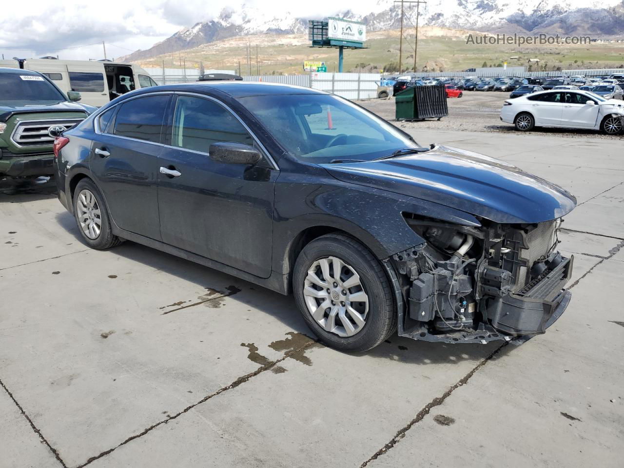 2016 Nissan Altima 2.5 Черный vin: 1N4AL3AP1GC152781