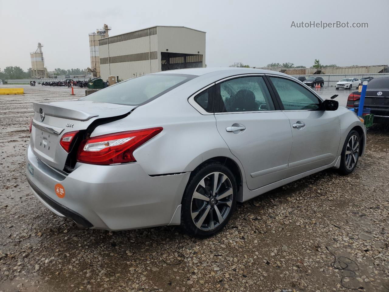 2016 Nissan Altima 2.5 Silver vin: 1N4AL3AP1GC184159