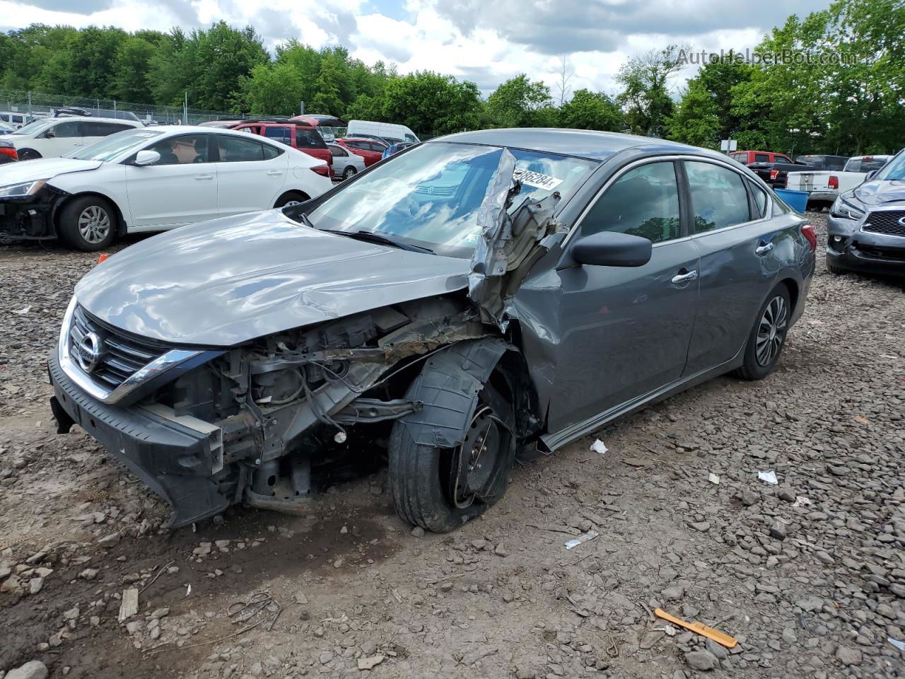 2016 Nissan Altima 2.5 Gray vin: 1N4AL3AP1GN324635