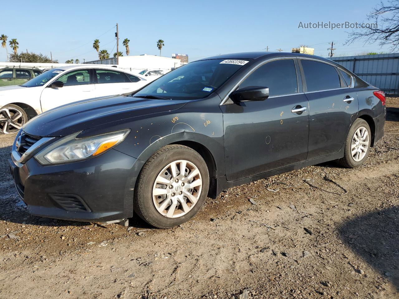 2016 Nissan Altima 2.5 Угольный vin: 1N4AL3AP1GN344173