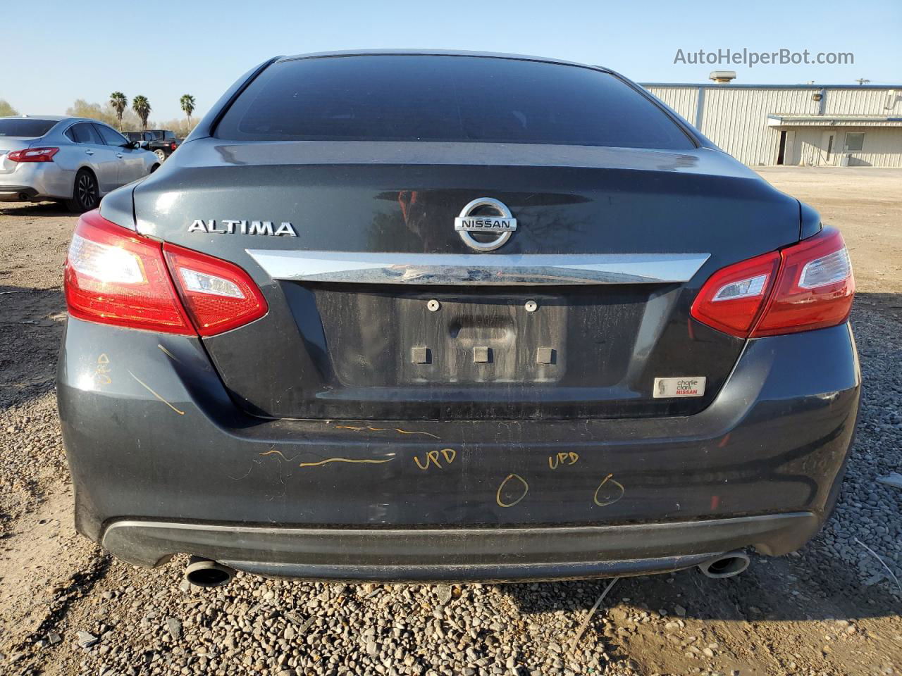 2016 Nissan Altima 2.5 Угольный vin: 1N4AL3AP1GN344173