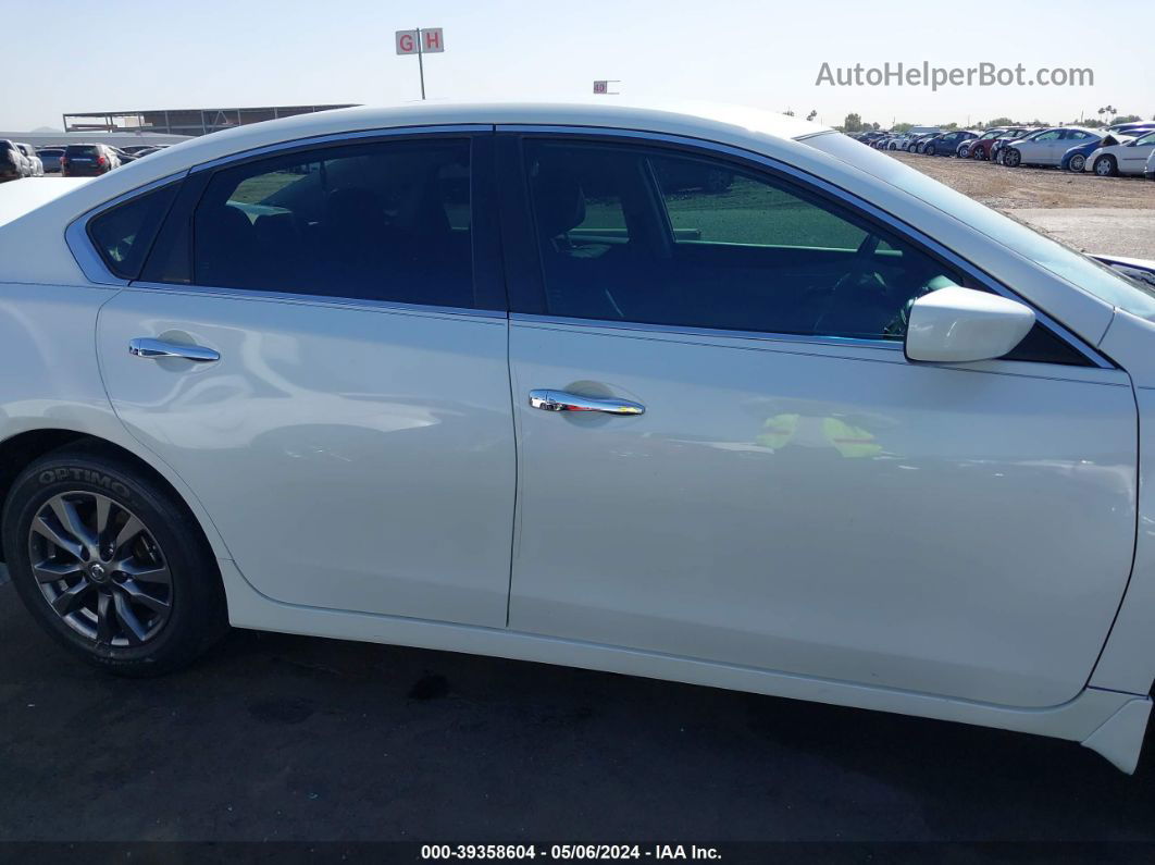 2016 Nissan Altima 2.5 S White vin: 1N4AL3AP1GN384396