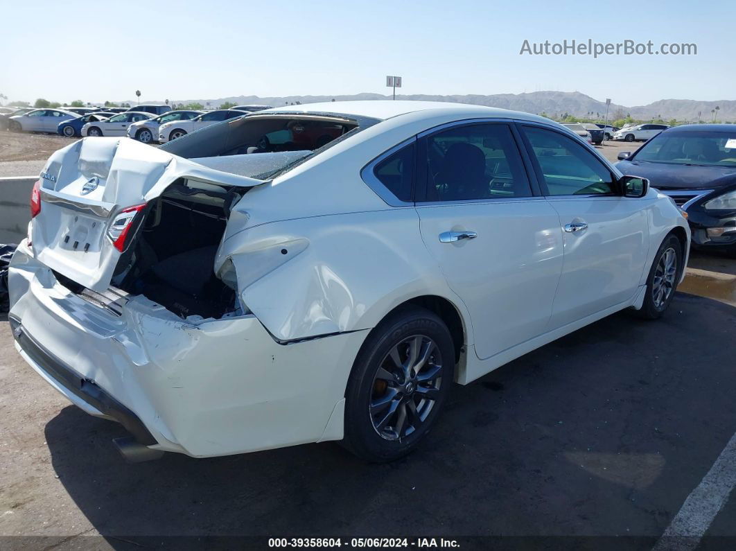 2016 Nissan Altima 2.5 S Белый vin: 1N4AL3AP1GN384396