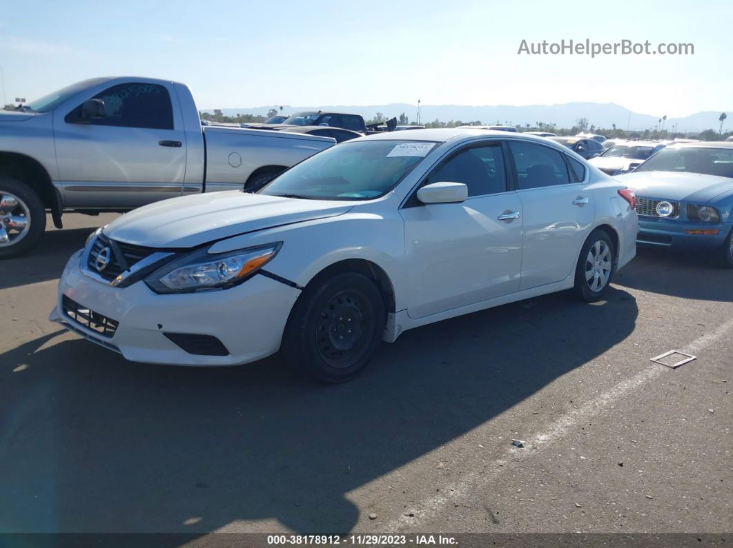 2016 Nissan Altima 2.5 S White vin: 1N4AL3AP1GN385516