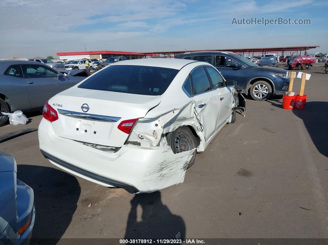 2016 Nissan Altima 2.5 S White vin: 1N4AL3AP1GN385516