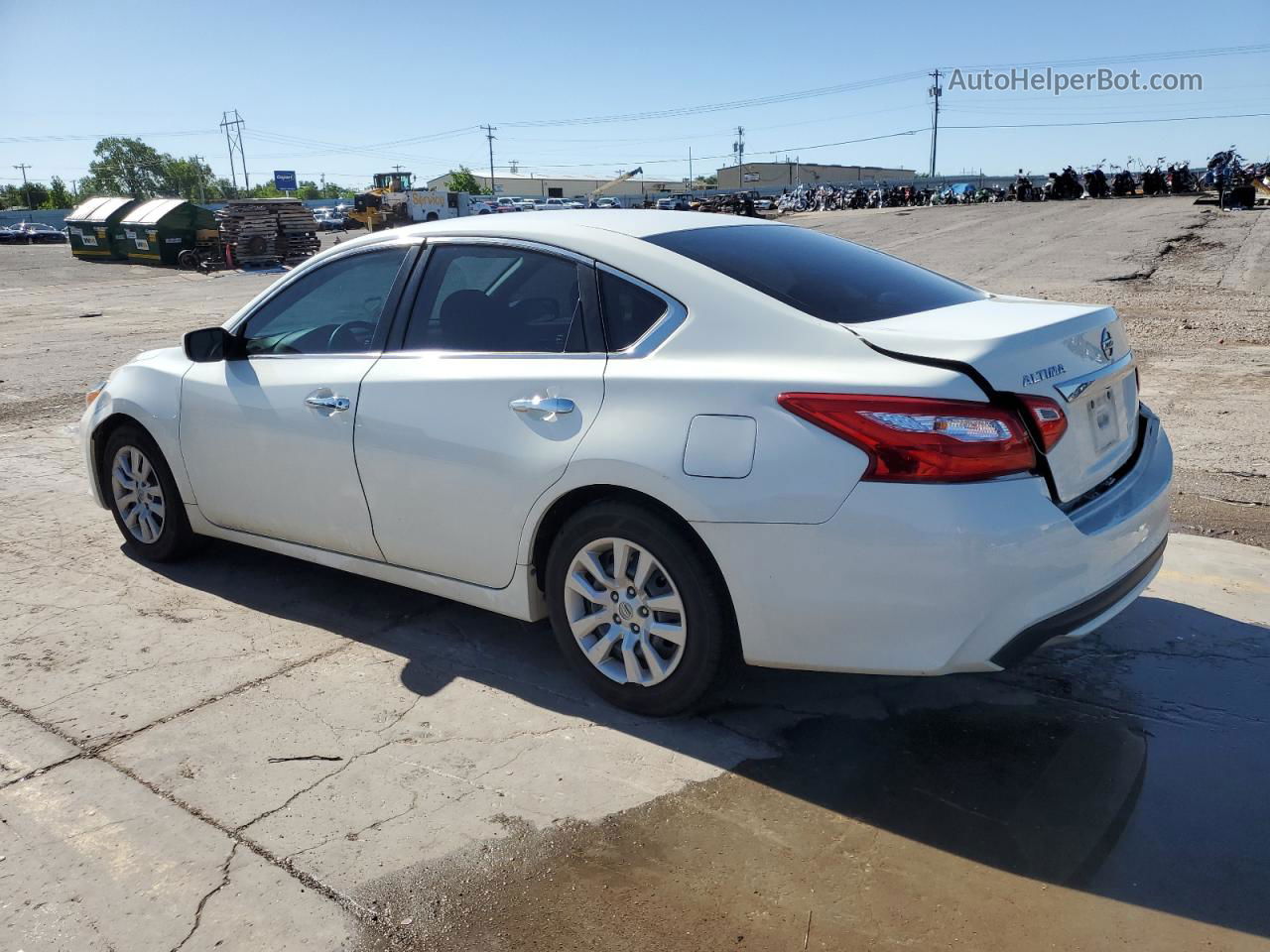 2017 Nissan Altima 2.5 White vin: 1N4AL3AP1HC120771