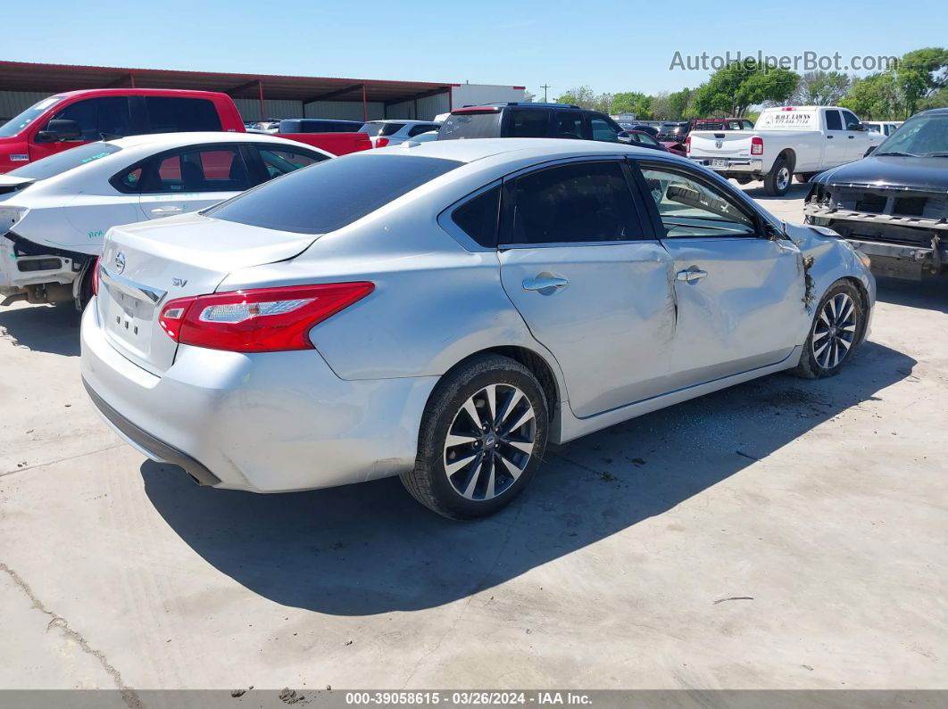 2017 Nissan Altima 2.5/2.5 S/2.5 Sl/2.5 Sr/2.5 Sv Silver vin: 1N4AL3AP1HC121273