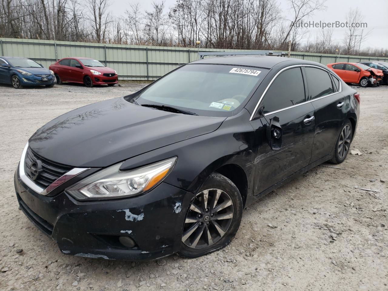 2017 Nissan Altima 2.5 Black vin: 1N4AL3AP1HC154614