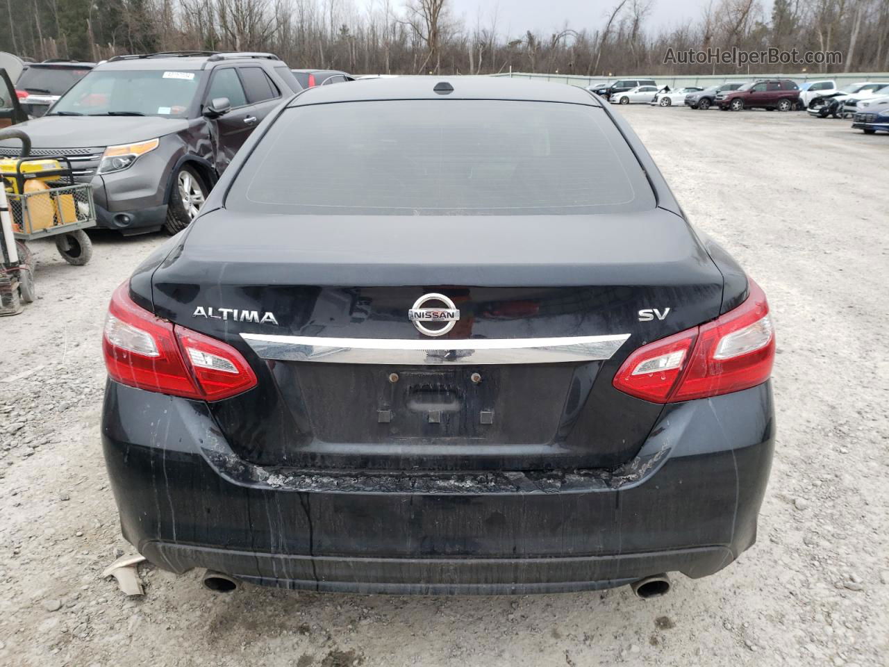 2017 Nissan Altima 2.5 Black vin: 1N4AL3AP1HC154614