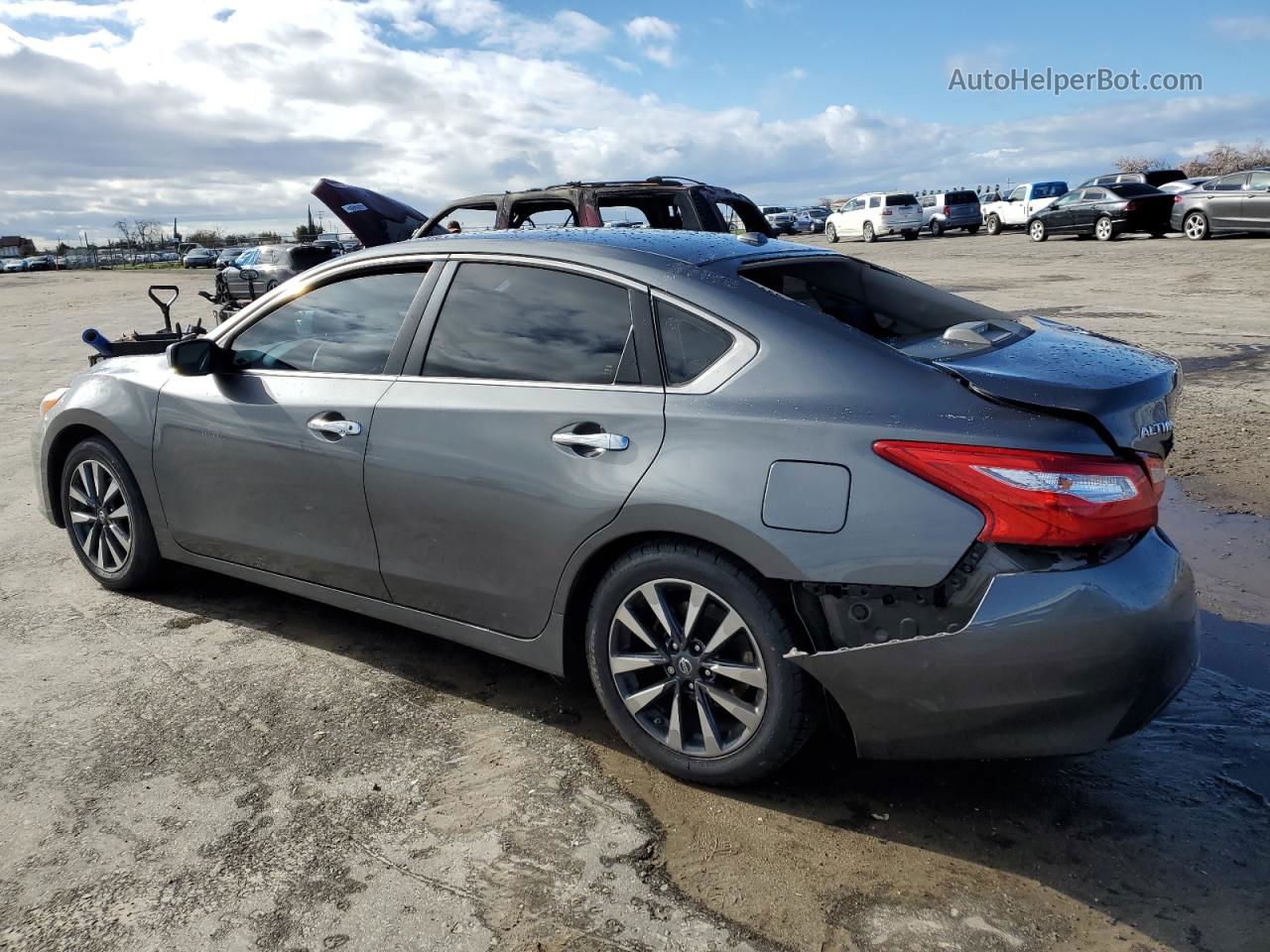 2017 Nissan Altima 2.5 Gray vin: 1N4AL3AP1HC168884