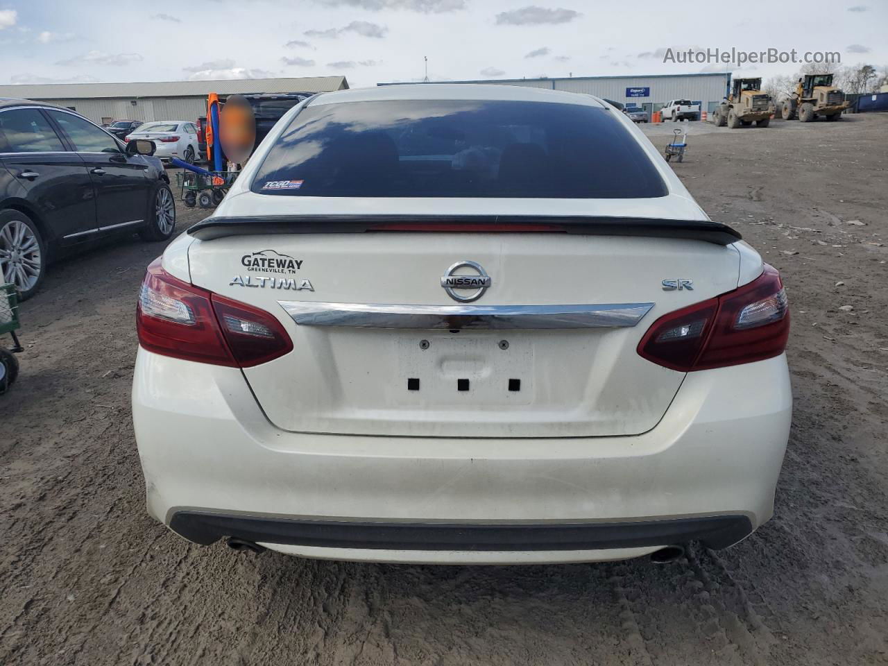 2017 Nissan Altima 2.5 Белый vin: 1N4AL3AP1HC172868