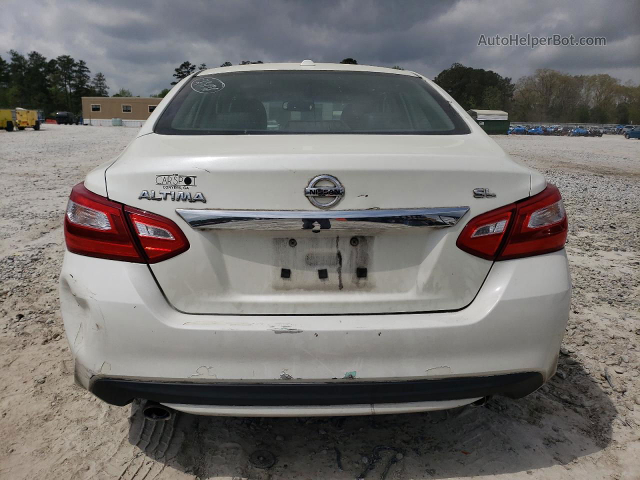 2017 Nissan Altima 2.5 White vin: 1N4AL3AP1HC174524